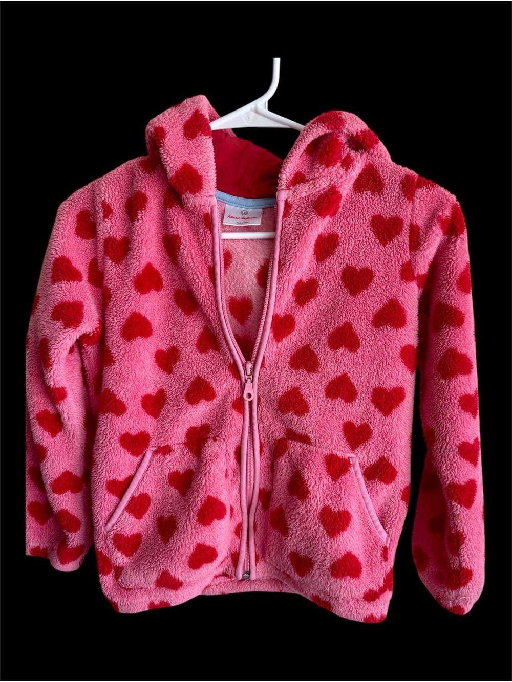Hanna Andersson Pink Jacket with Red Accent